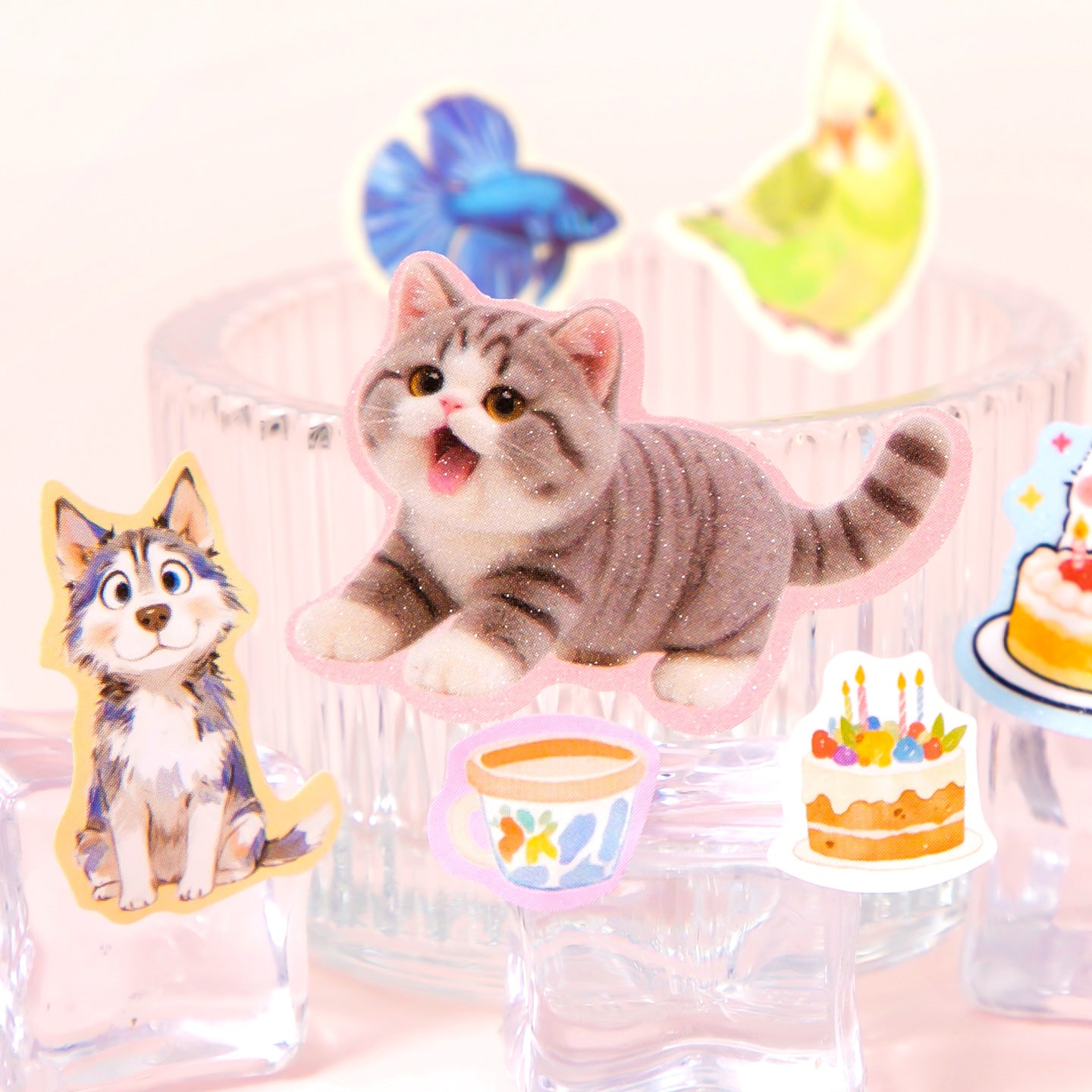 Libro de stickers Simno Cute Pet Collection-32 hojas