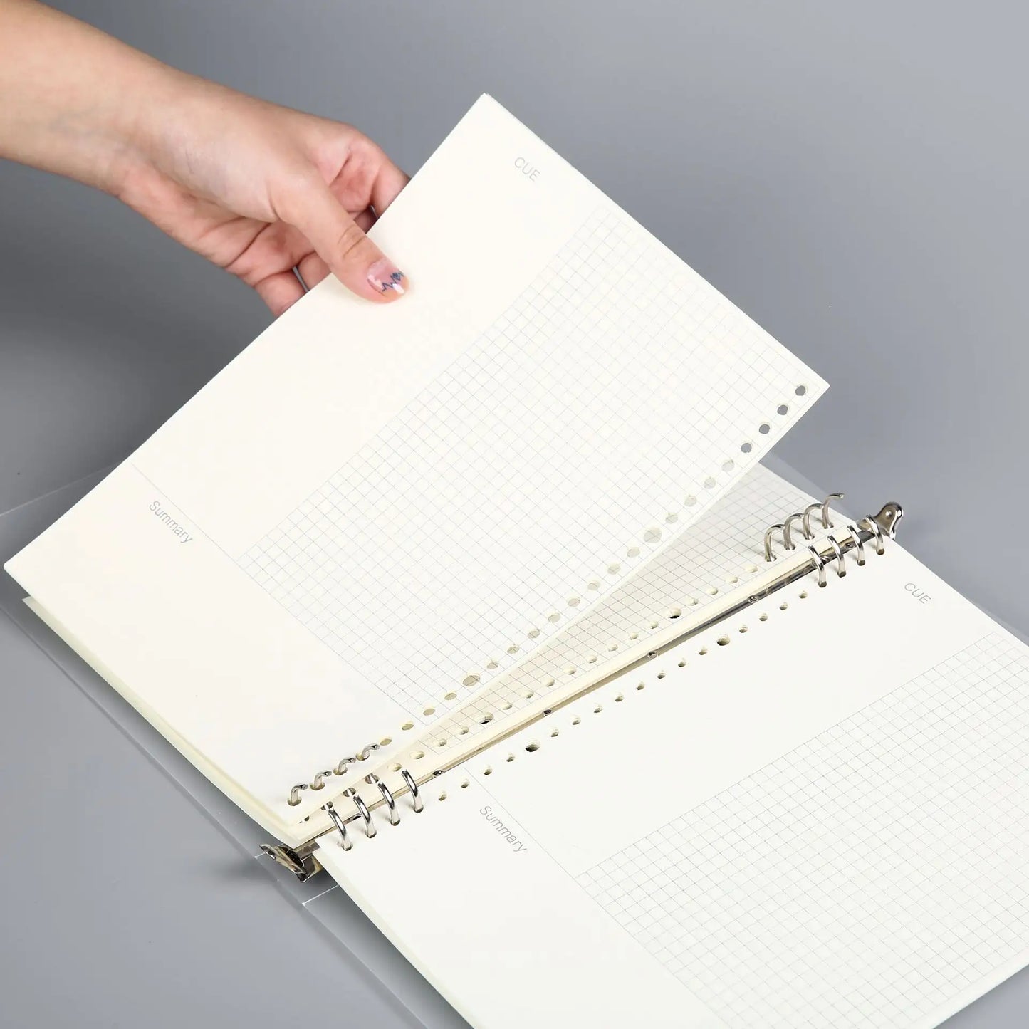 Cuaderno binder A4 con anillas para hojas removibles (no incluye hojas)