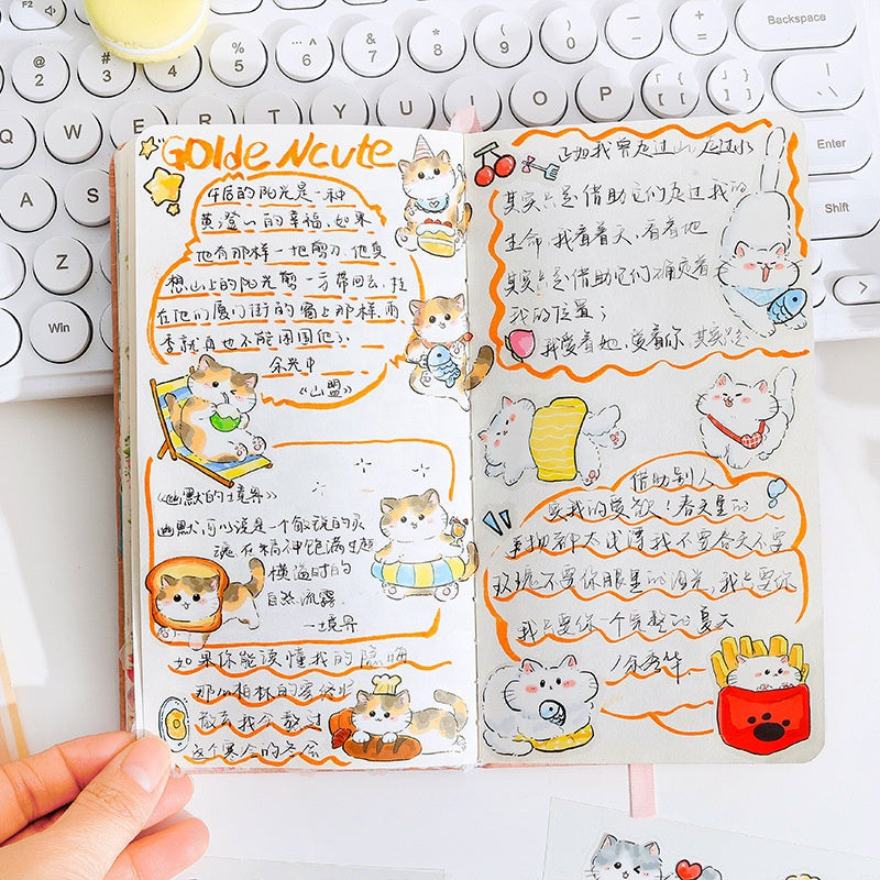 Stickers gatitos cute-4 planchas
