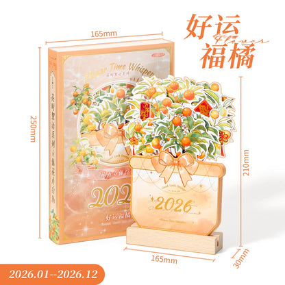 Calendario flowers 2026