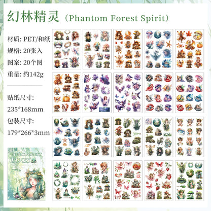 Revista de stickers Memory time-20 hojas B5