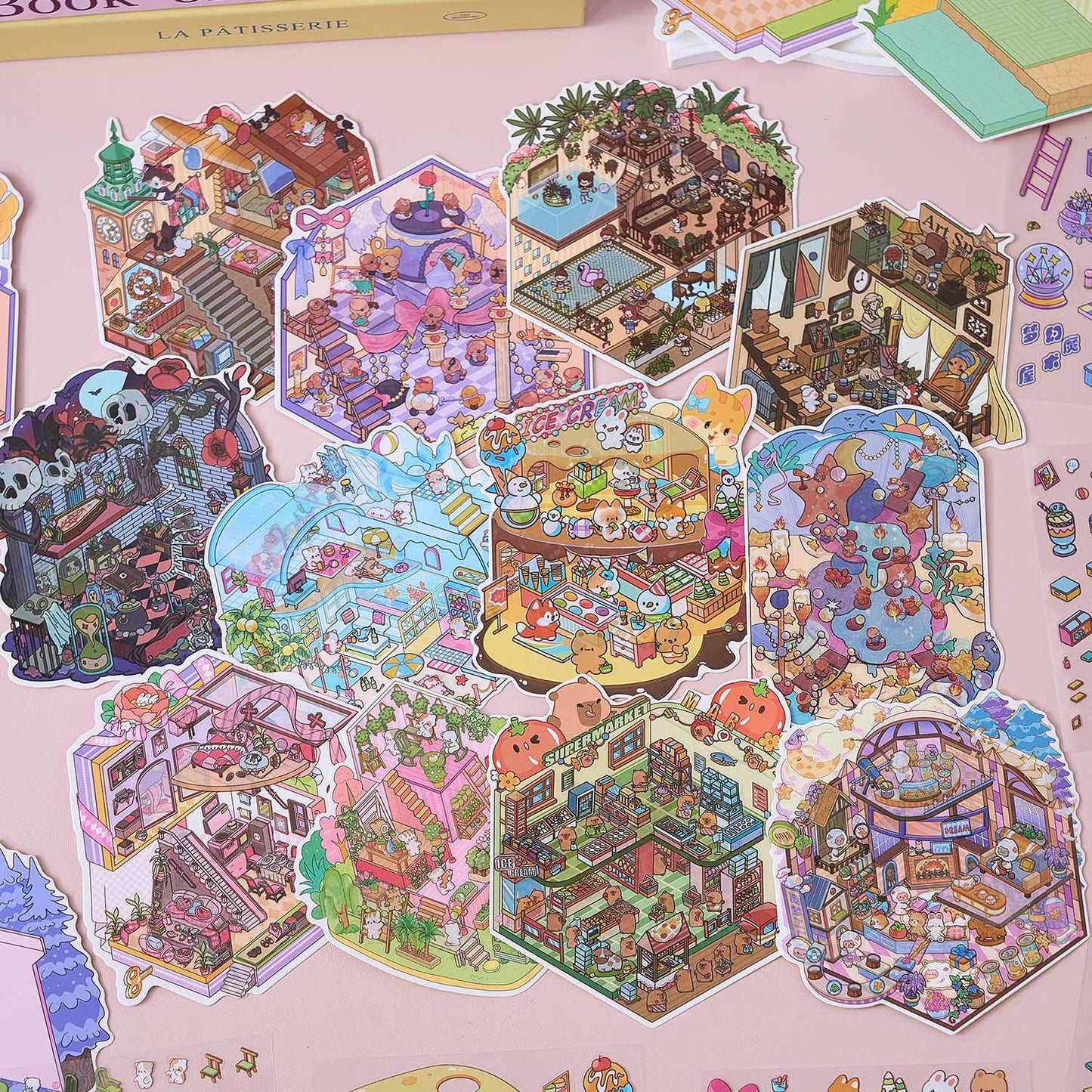 Box de escenario animals-20 escenarios