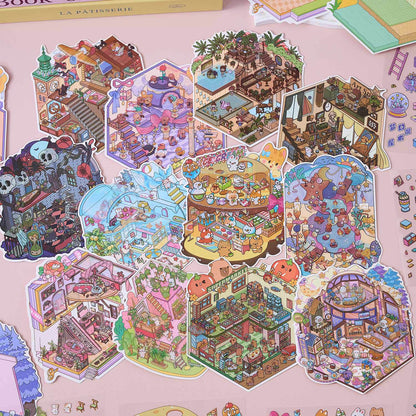Box de escenario animals-20 escenarios