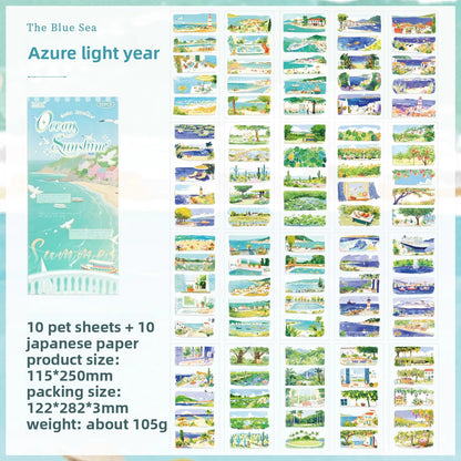 Block de stickers pet seasons-20 hojas