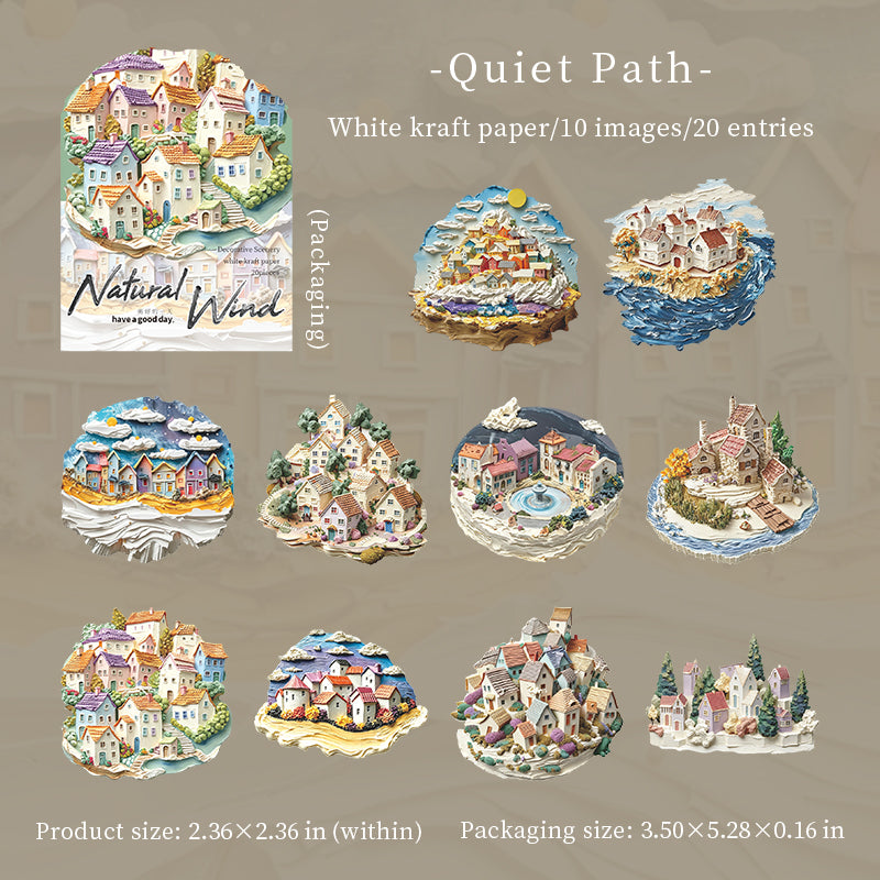 Stickers natural wind-20 pzas