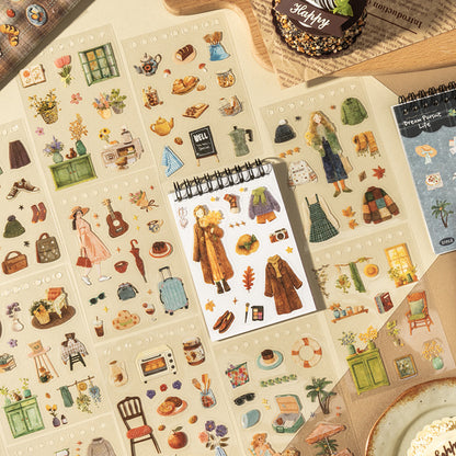 Libro de stickers dream pursuit life-20 hojas