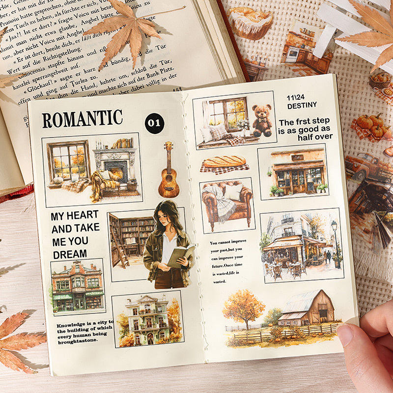 Box de stickers seasons-100 hojas