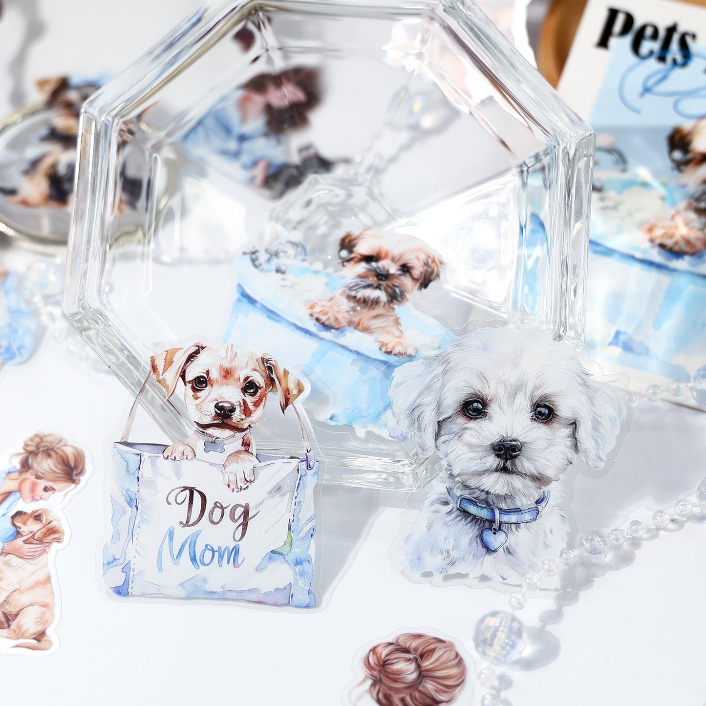 Stickers pets in life-40 pzas