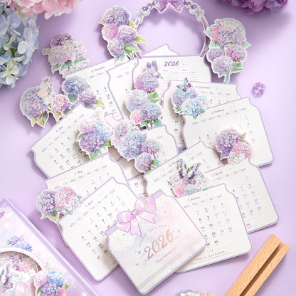 Calendario flowers 2026