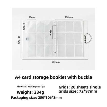 Organizador de stickers + 20 micas