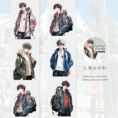 Washitape heartbeat weekly-2 metros