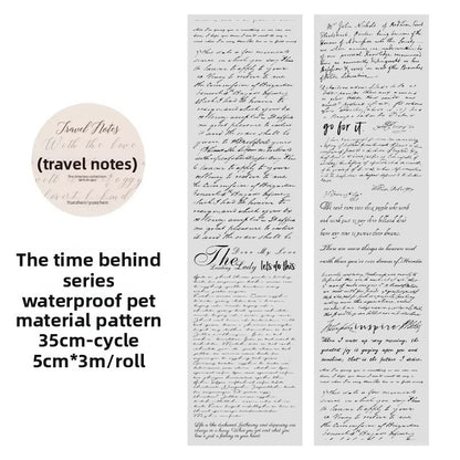 Washitape english letter-2 metros