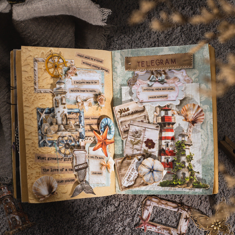 Latita de stickers cartonaje versatale-60 pzas