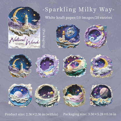 Stickers natural wind-20 pzas