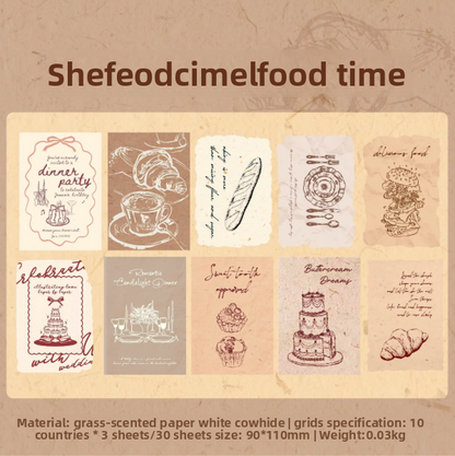 Stickers memory imprint-30 pzas