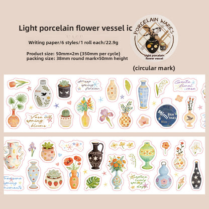 Washitape porcelain wares-2 metros