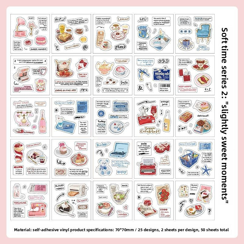 Librito de stickers papermate-25 hojas