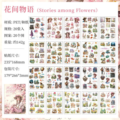Revista de stickers Memory time-20 hojas B5