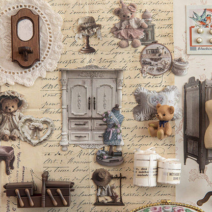 Stickers muebleria vintage-15 pzas