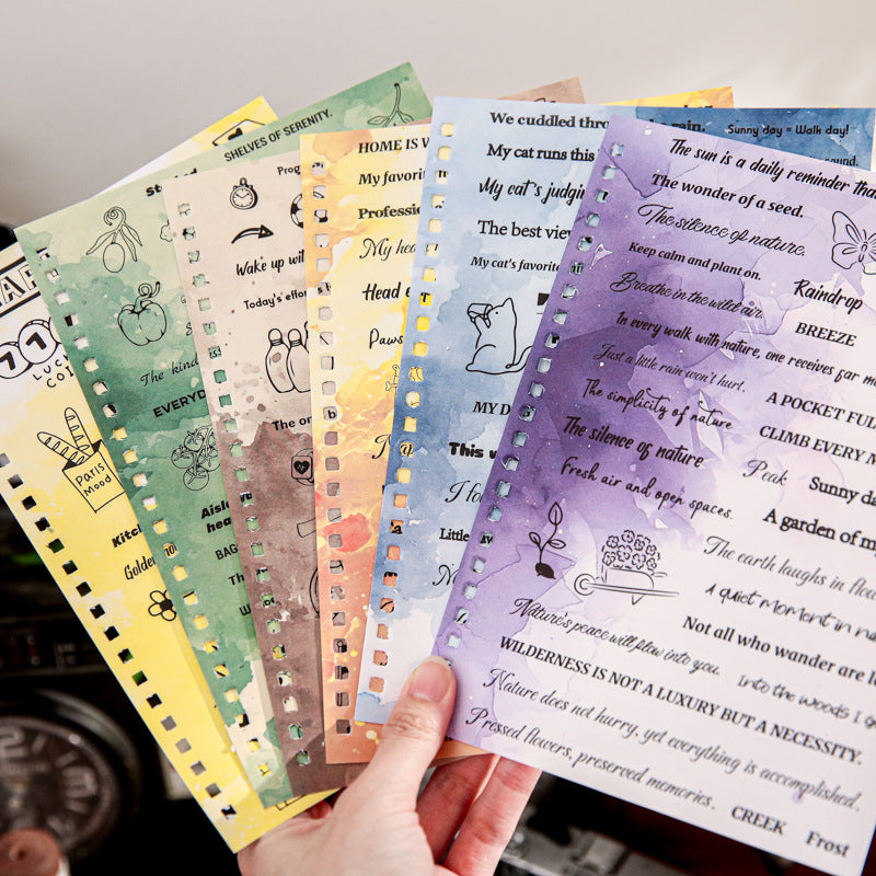 Libro stickers frases-24 hojas