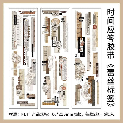 Stickers response time-6 planchas