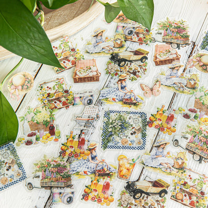 Stickers picnic-30 pzas