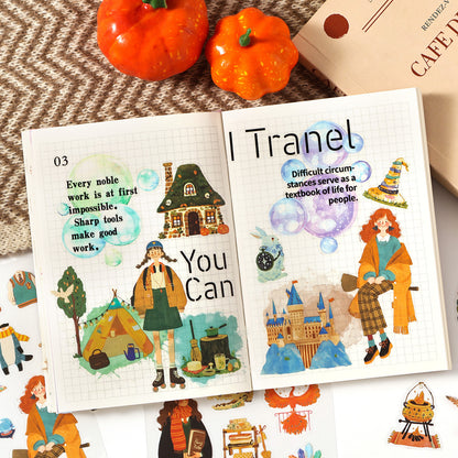 Stickers vacation-4 planchas
