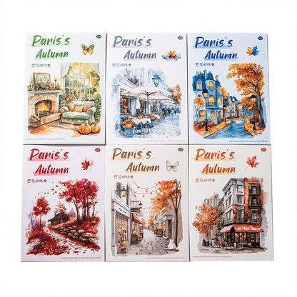 Libro de stickers Paris autumn-20 hojas