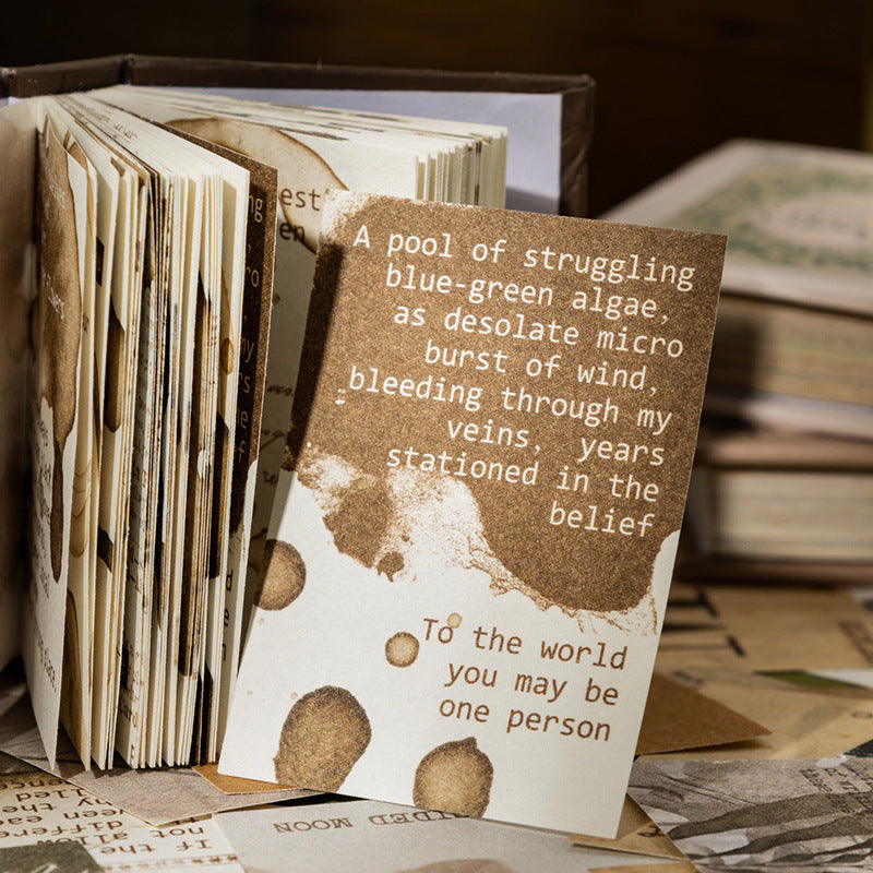 Mini librito decopapel poetry-80 hojas