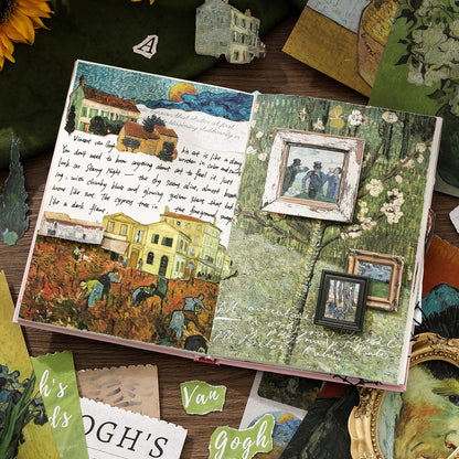 Block de stickers Van Gogh Impression-50 hojas