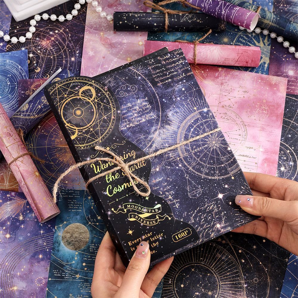 Set de papeles A5 universo-160 pzas