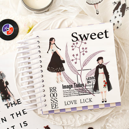 Stickers girls-10 pzas