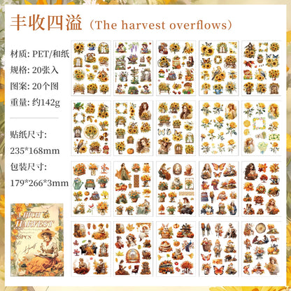 Revista de stickers Memory time-20 hojas B5