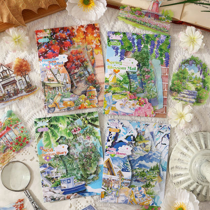 Stickers seasonal series-10 pzas
