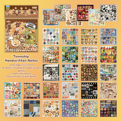 Libro de stickers happy day-30 pzas