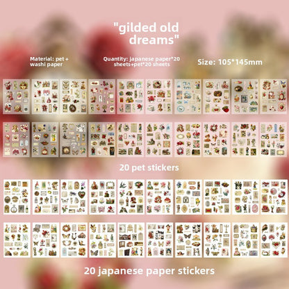 Libro de stickers classical-40 hojas