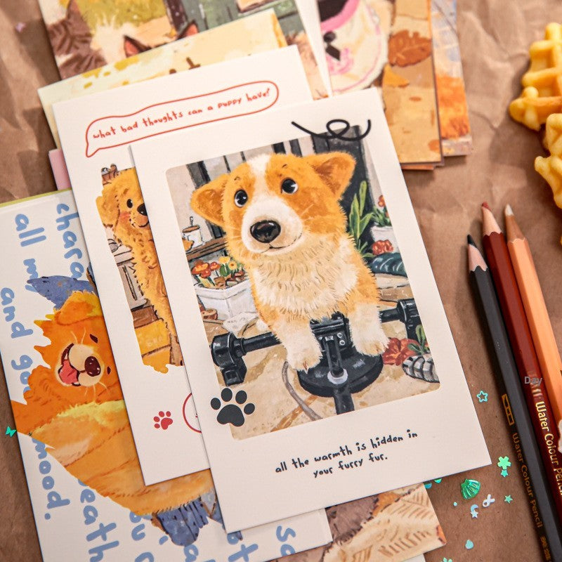 Postcards claw print story-30 pzas