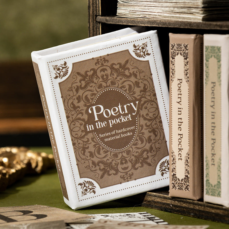 Mini librito decopapel poetry-80 hojas