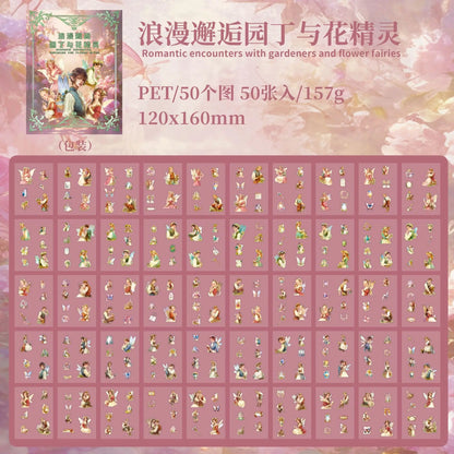 Libro de stickers fantasy-50 pzas