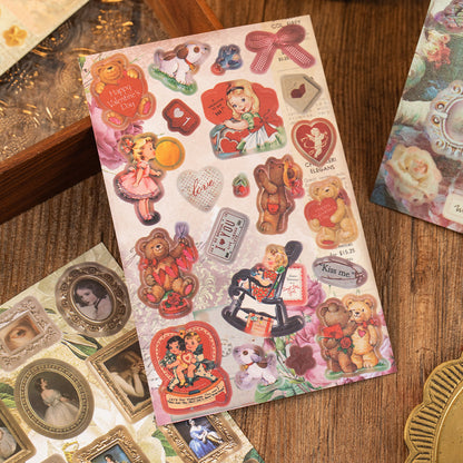 Librito de stickers old carnival tour-30 pzas