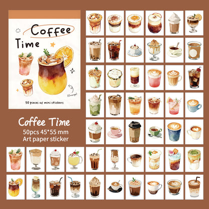 Mini librito de stickers cute-50 pzas