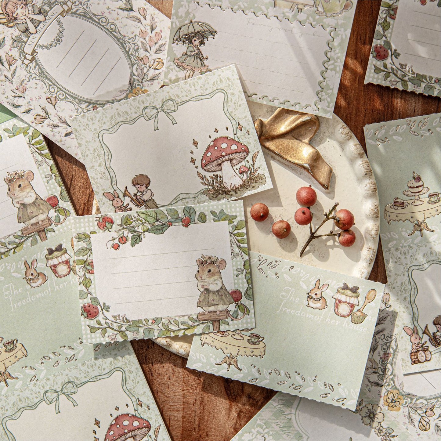 Notepads tea party-10 hojas