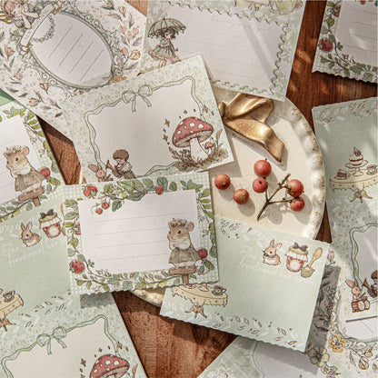 Notepads tea party-10 hojas