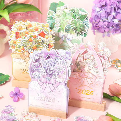 Calendario flowers 2026