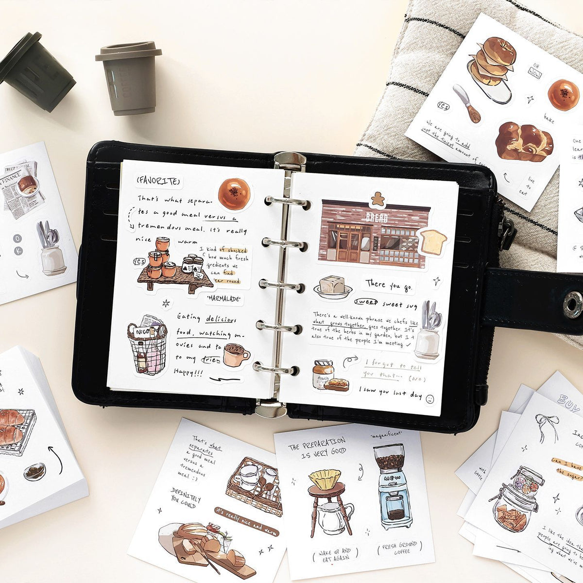 Librito de stickers papermate-25 hojas