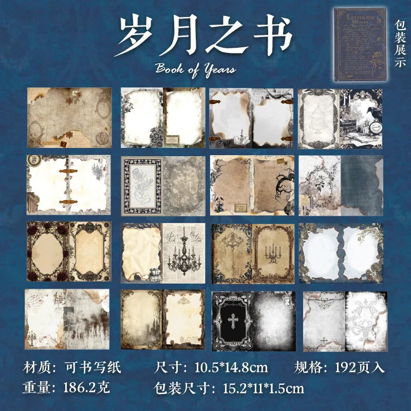 Librito decopapel vintage A6-96 hojas