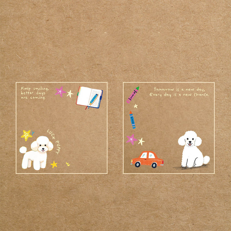 Notepad perros-60 pzas