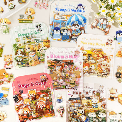 Stickers paws avenue-15 pzas