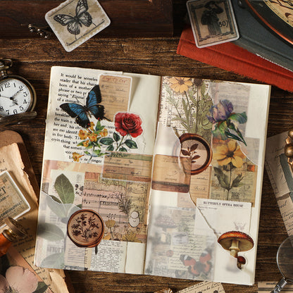 Set de papeleria kraft paper-200 pzas