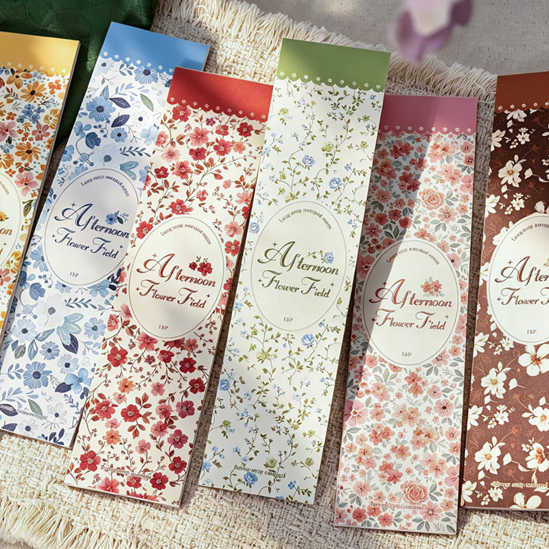 Notepad decopapel long strip-15 pzas